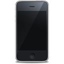 iPhone 4G Black вид спереди