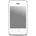 iPhone 4G White вид спереди